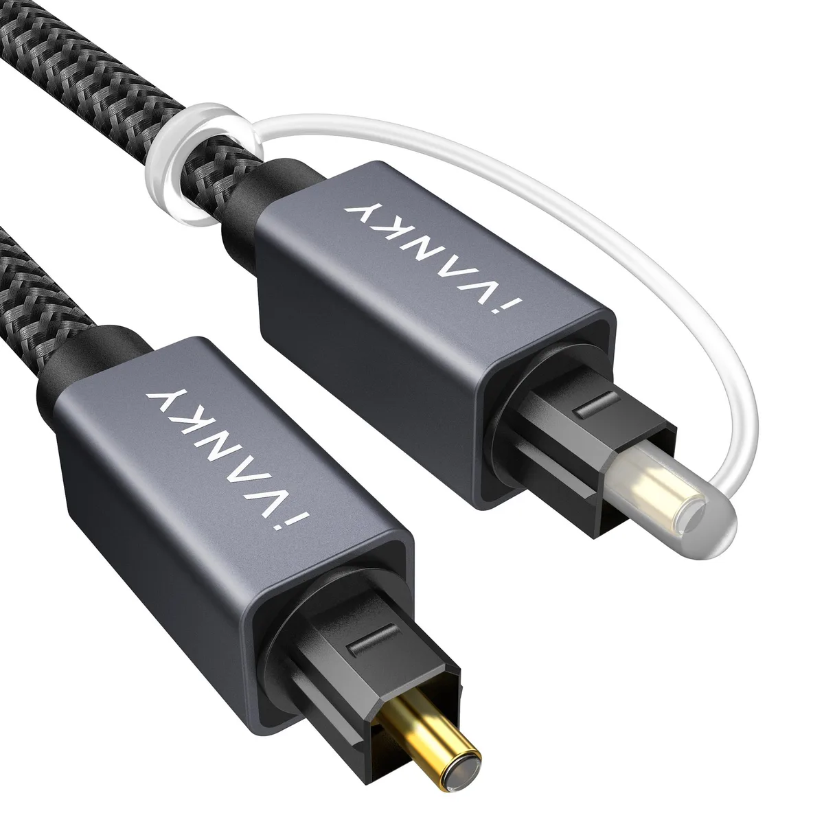 ivanky ivanky VAB01 toslink digital optical audio cable 1.8 m black CL3 — ภาพสินค้า