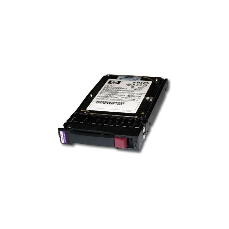 Silver 2.5 inch SAS hard drive in metal mounting tray