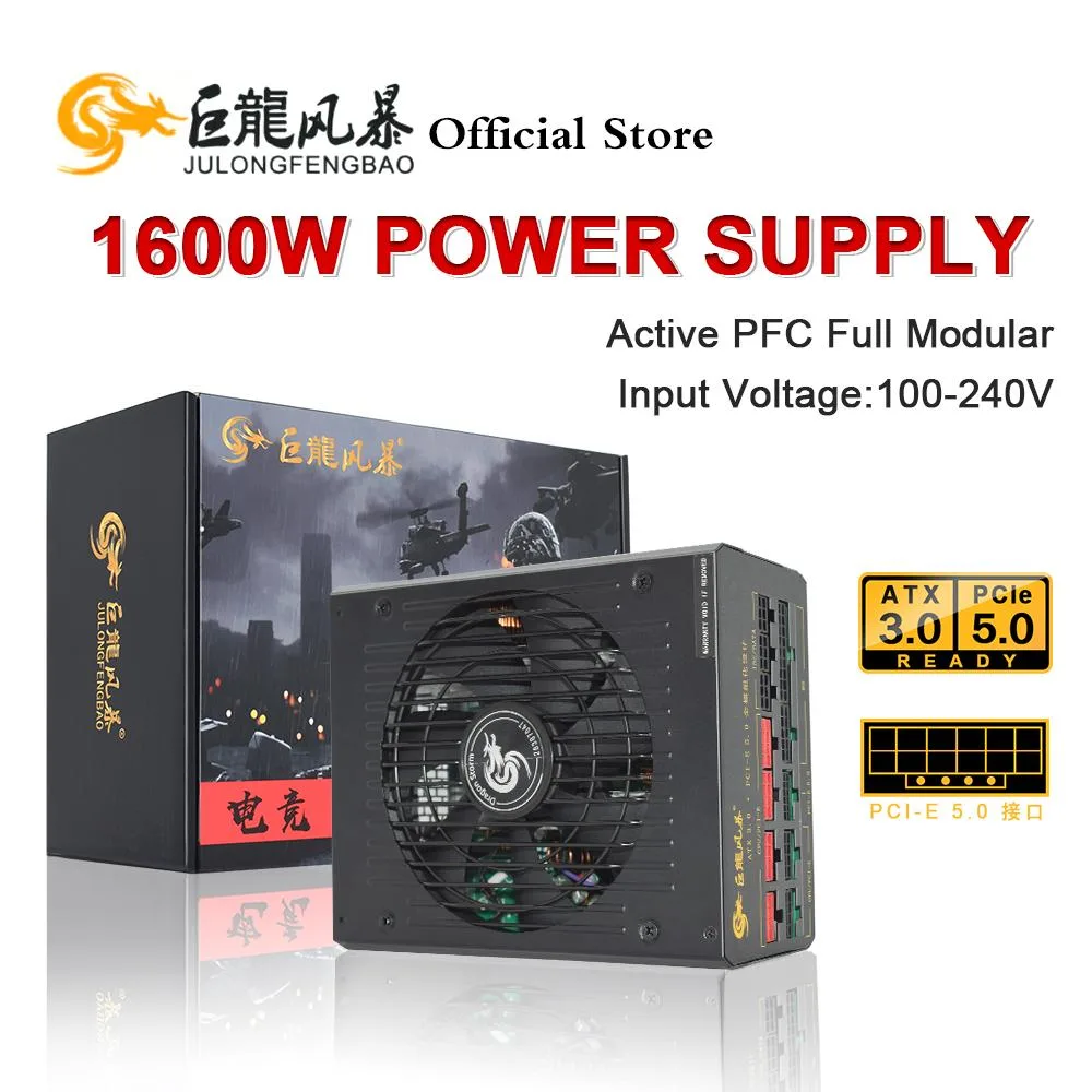 Lemincrash Lemincrash FM-1600W 1600W ATX 3.0 server power supply — ภาพสินค้า