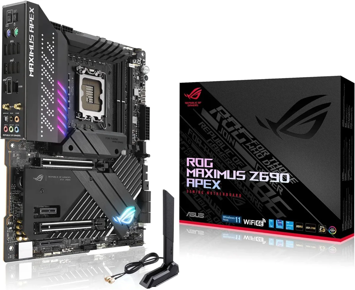 ASUS ASUS ROG MAXIMUS Z690 APEX Intel LGA 1700 Z690 ATX Intel Motherboard A — photo du produit