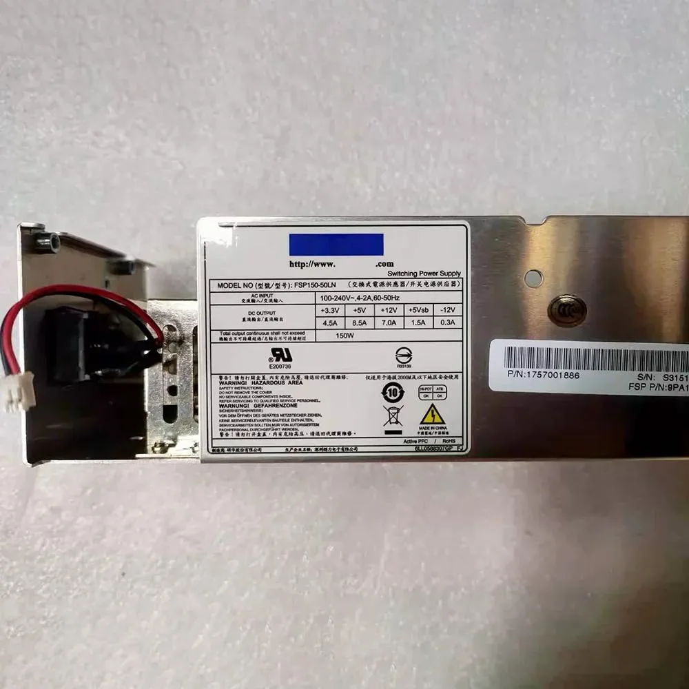 New KHACHIMO FSP150-50LN 150W ATX power supply unit, rectangular metal enclosure