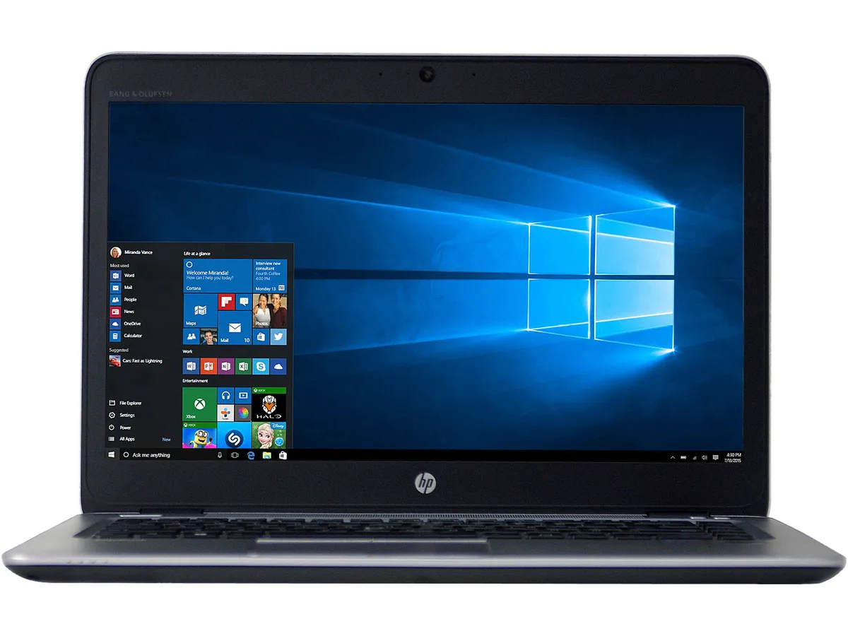 HP HP NE5-31671 EliteBook 840 G3 laptop i5-6300U 2.4GHz 8GB 500GB HDD 14.0" Win10 — product photo