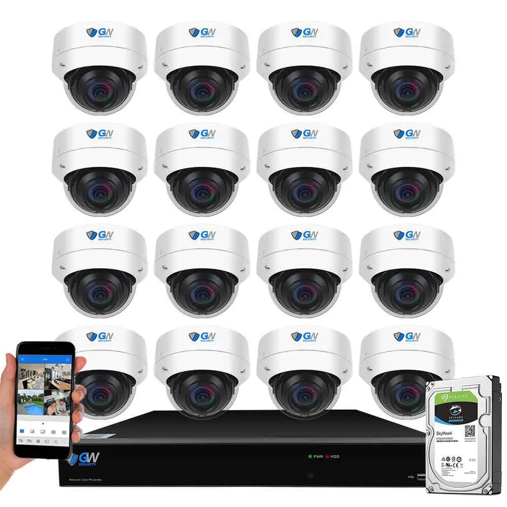 GW Security Inc. GW Security GW5516NPN 16 Channel 4K NVR Kit 2TB HDD — product photo