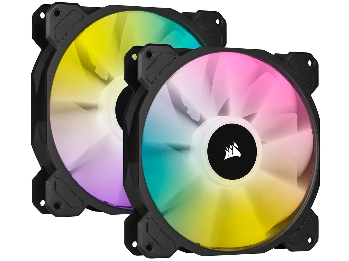Corsair Corsair iCUE SP140 RGB ELITE 140mm Dual Fan Kit CO-9050111-WW — product photo
