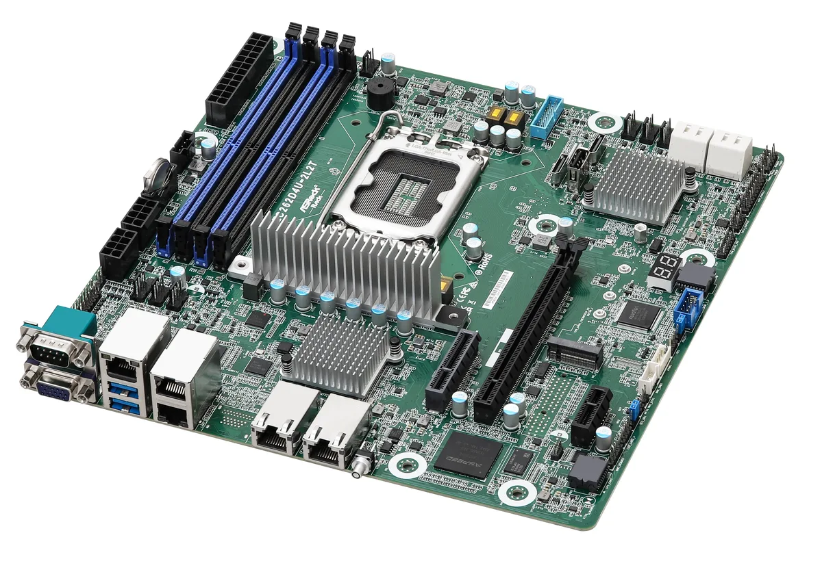 ASRock Rack ASRock Rack EC262D4U-2L2T server motherboard — preces foto
