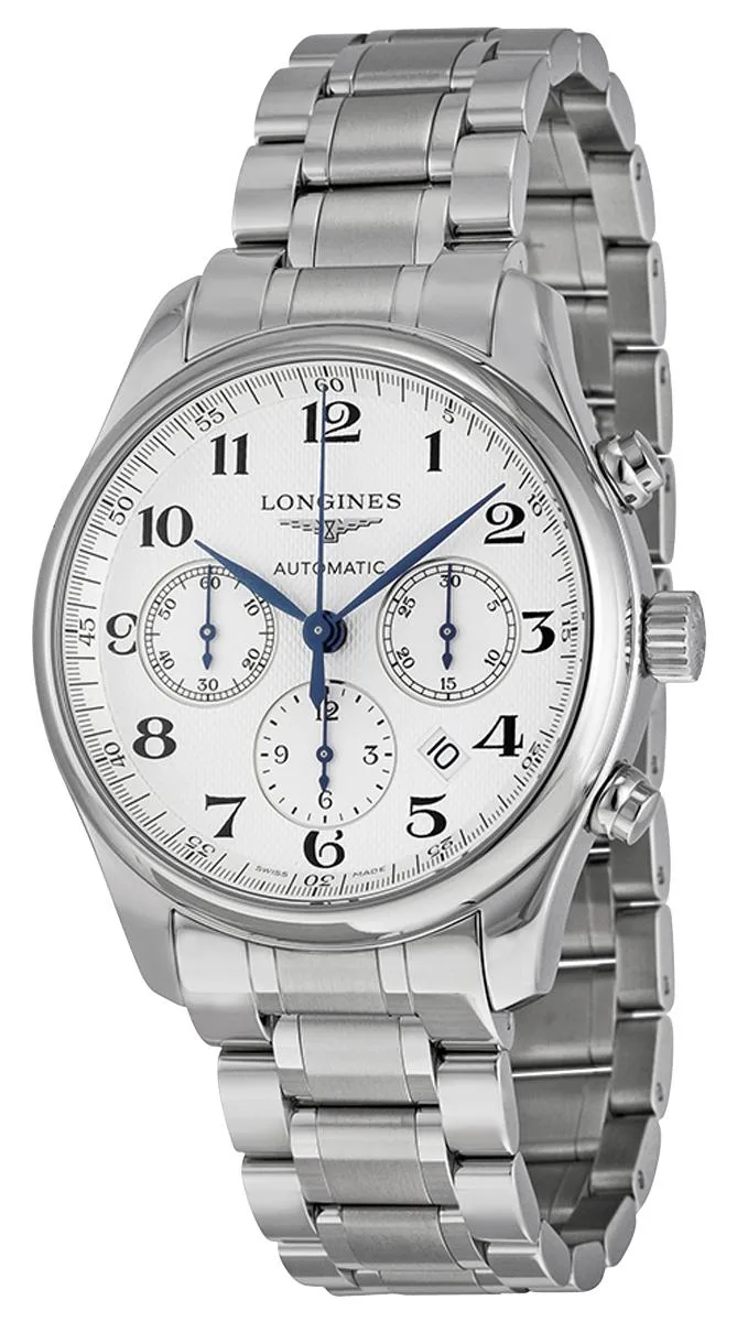 Longines Longines Master Collection L2.759.4.78.6 42 mm stainless steel automatic chronograph watch — product photo
