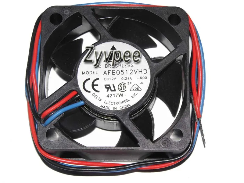 Zyvpee Zyvpee AFB0512VHD 5020 12V .24A 3-Wire 50x20mm case fan — 商品写真