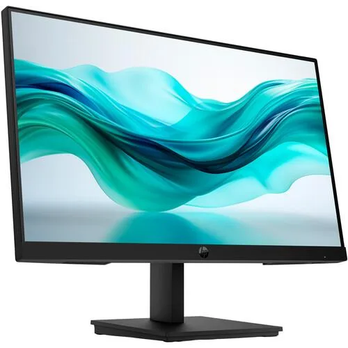 23.8 inch black monitor on fully adjustable stand