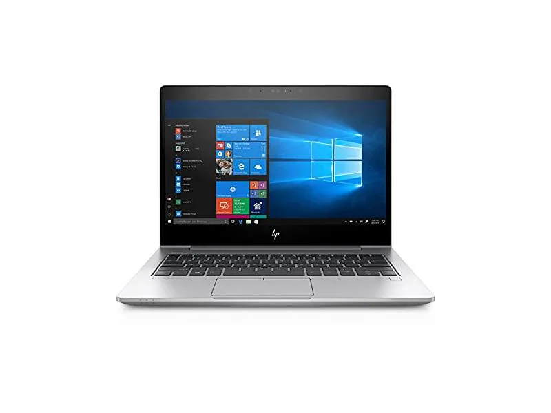Silver 13.3 inch laptop closed lid HP EliteBook 830 G5