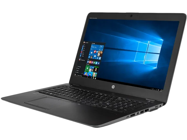 Gray HP ZBook 15U G3 laptop, 15.6 inch FHD screen, Grade A condition