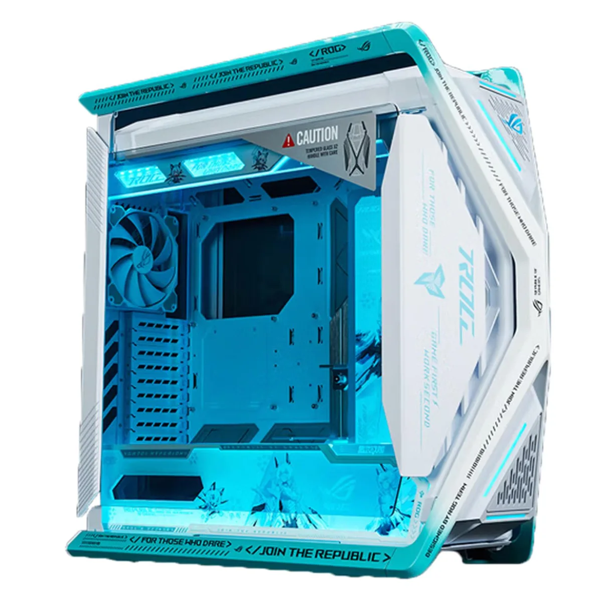 ASUS ASUS ROG GR701 Strix Snow Full-Tower PC Case Blue — photo du produit
