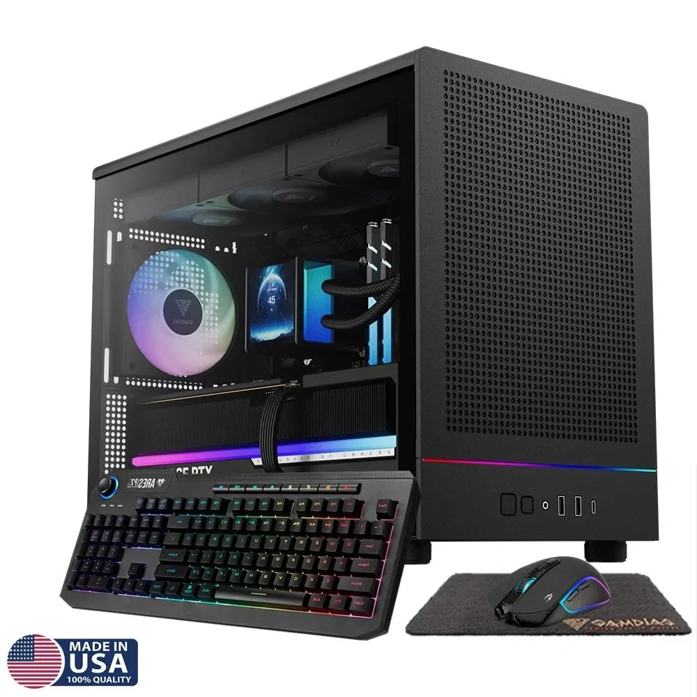 Gigatech Gaming Gigatech Gaming Nova 5 SFF Gaming PC Core Ultra 7 265K RTX 5060 Ti 32GB DDR5 2TB SSD — product photo