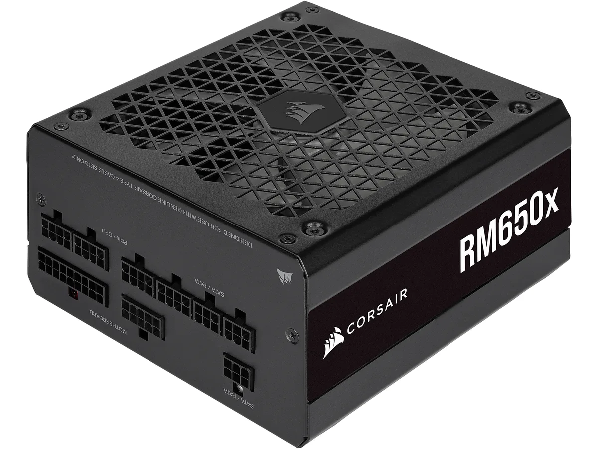 Corsair Corsair RM650x CP-9020198-NA 650 W power supply — product photo
