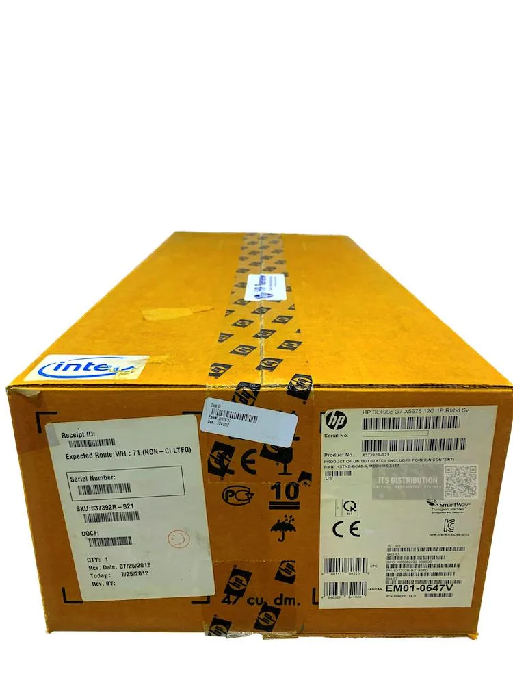 HP HP ProLiant BL490c G7 X5675 12 GB rack server — produktbilde