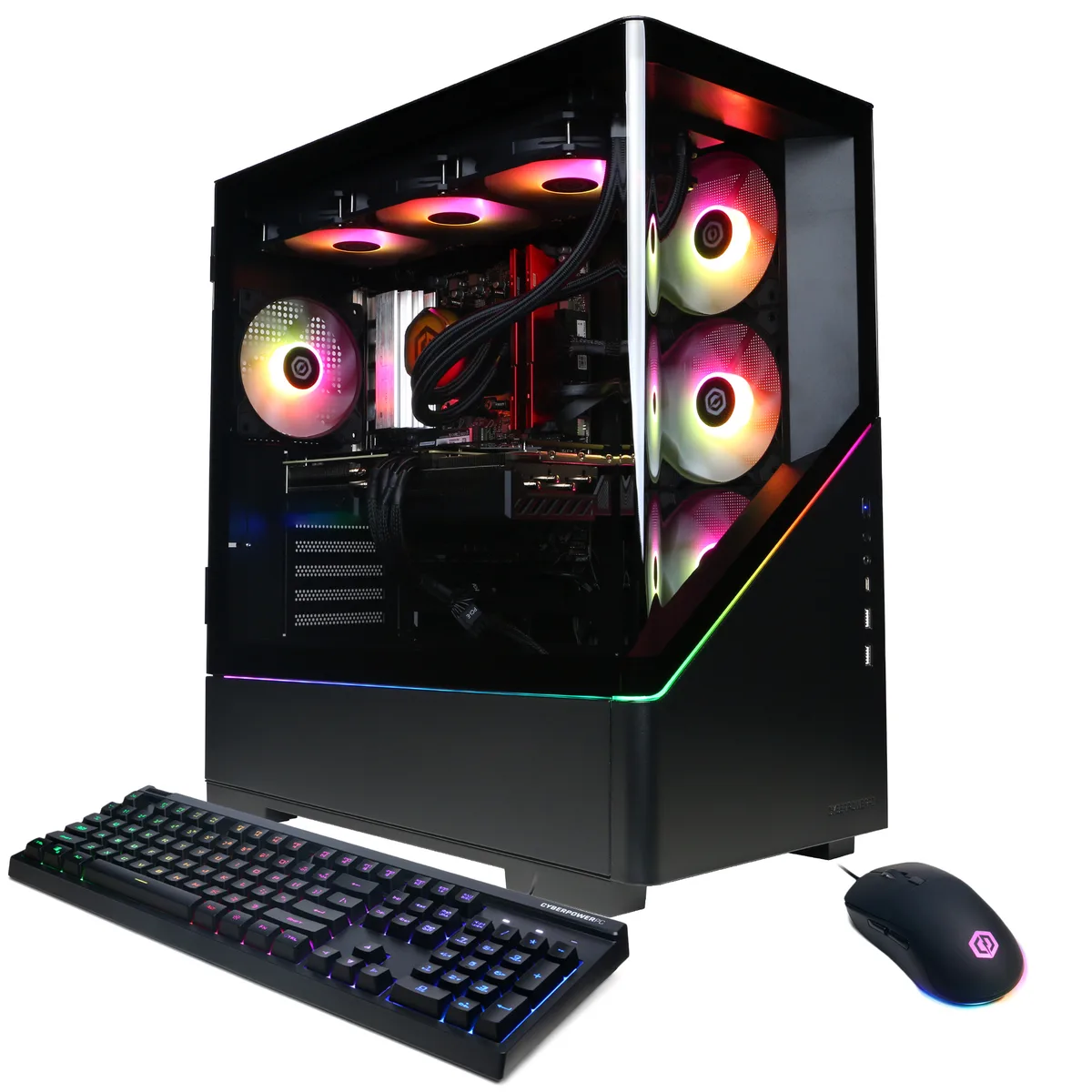 CyberpowerPC CyberpowerPC Gamer Supreme GML70935 gaming PC Ryzen 7 9850X3D 32GB DDR5 Radeon RX 9070 XT 16GB 2TB NVMe — fotografia produktu