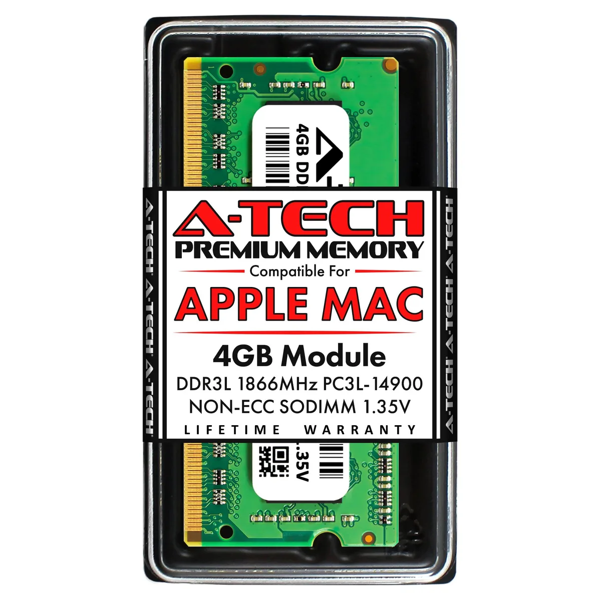 A-Tech A-Tech 4GB DDR3 1866MHz SODIMM 204-Pin memory upgrade for iMac 27 Late 2015 — produktbilde