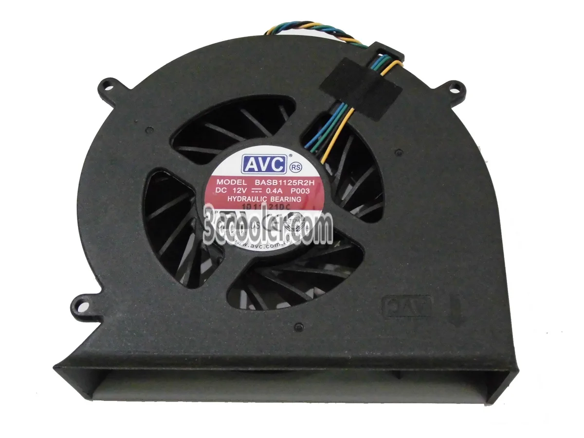 OEM Industries OEM Industries BASB1125R2H 12V .4A 4 Pin CPU cooler — fotografia produktu