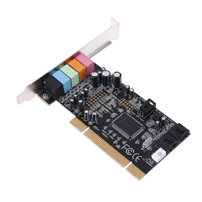 Hetai Tech Hetai Tech 5.1CH CMI8738 PCI Sound Card TXC097 — 제품 사진