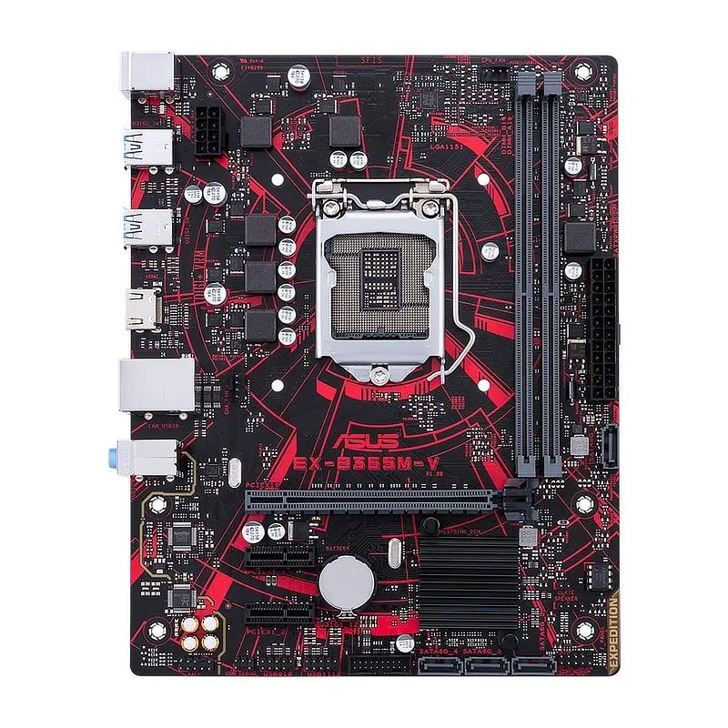 ASUS ASUS EX-B365M-V Intel B365 LGA 1151 DDR4 Micro ATX motherboard — product photo