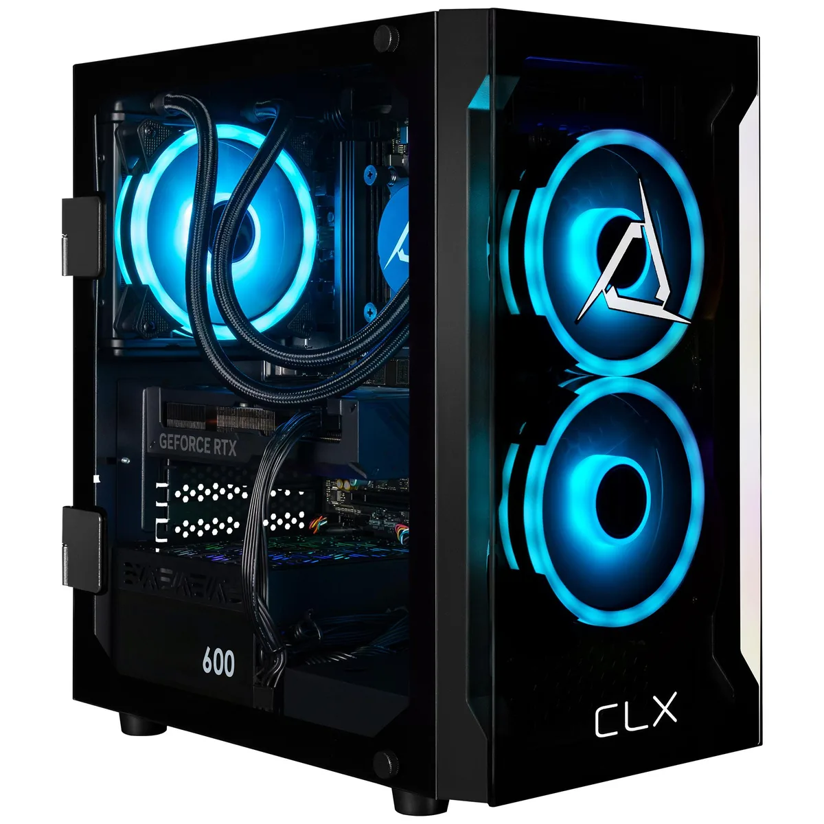 CLX Gaming CLX Gaming TGMSETRTA4708BM gaming PC Ryzen 7 9700X 32GB DDR5 RTX 4070 SUPER 12GB 1TB NVMe — fotografia produktu