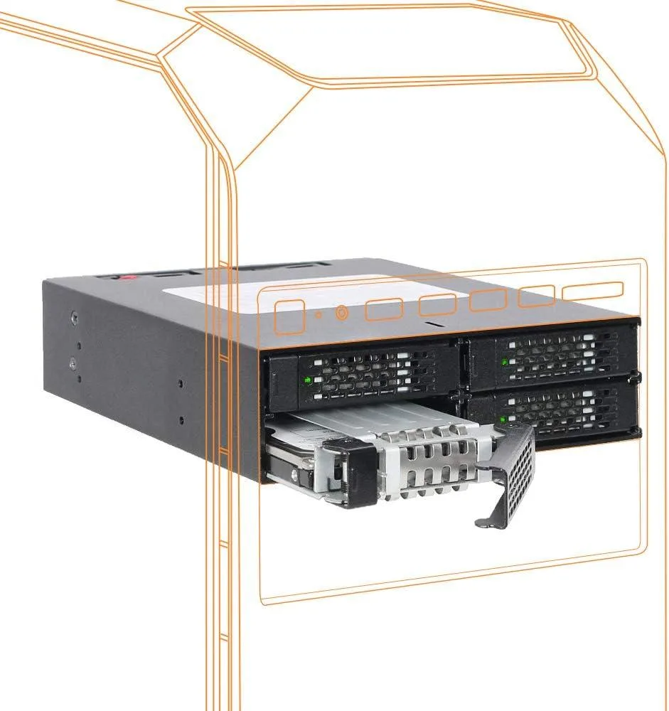 ICY DOCK ICY DOCK ToughArmor MB994SP-4S 4-bay 2.5" SAS/SATA rack server — product photo