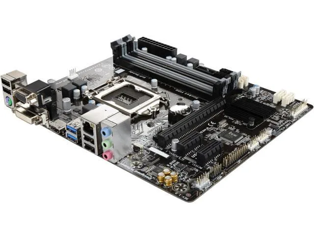 GIGABYTE GIGABYTE GA-B85M-DS3H-A Intel B85 LGA 1150 Micro ATX Motherboard — product photo