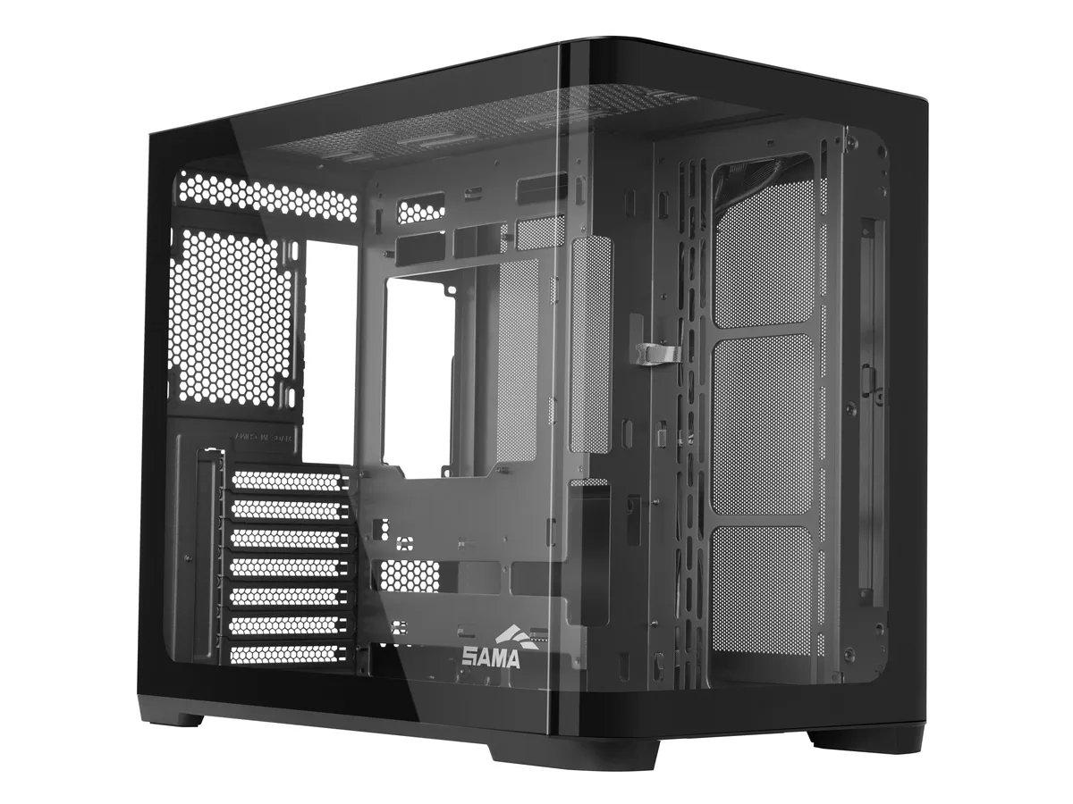 SAMA SAMA V60E Black Mid-Tower PC Case — photo du produit