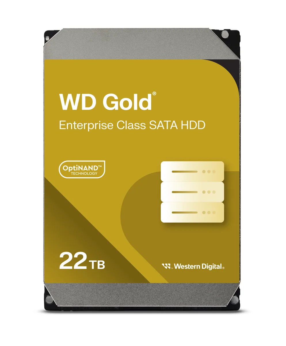 Western Digital Western Digital WD221KRYZ 22TB 3.5" 7200 RPM 512MB SATA internal hard drive — photo du produit