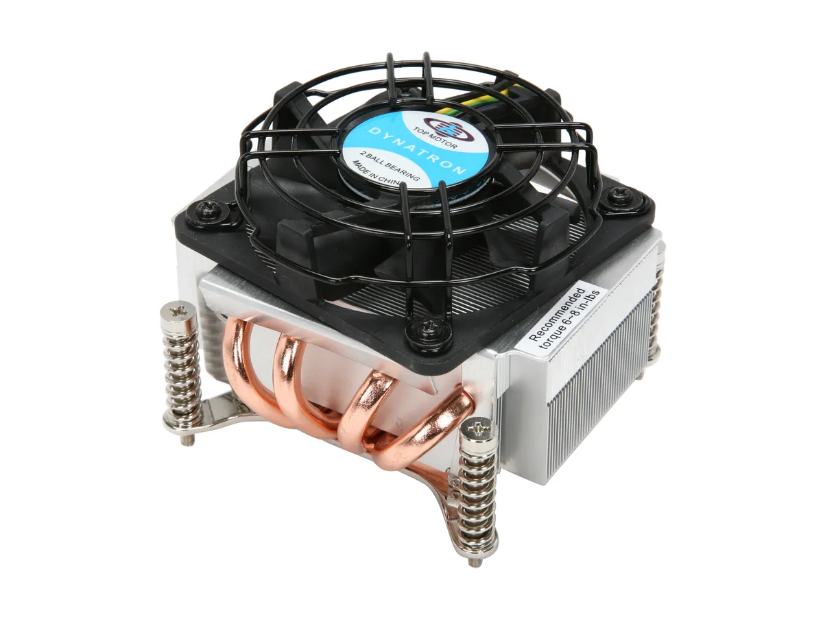 Dynatron Dynatron K555 77mm 2 Ball CPU cooler 4-pin PWM 460g — photo du produit