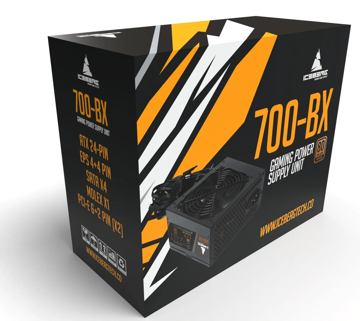Iceberg Iceberg 700-BX 700W 80 Plus Bronze power supply — product photo
