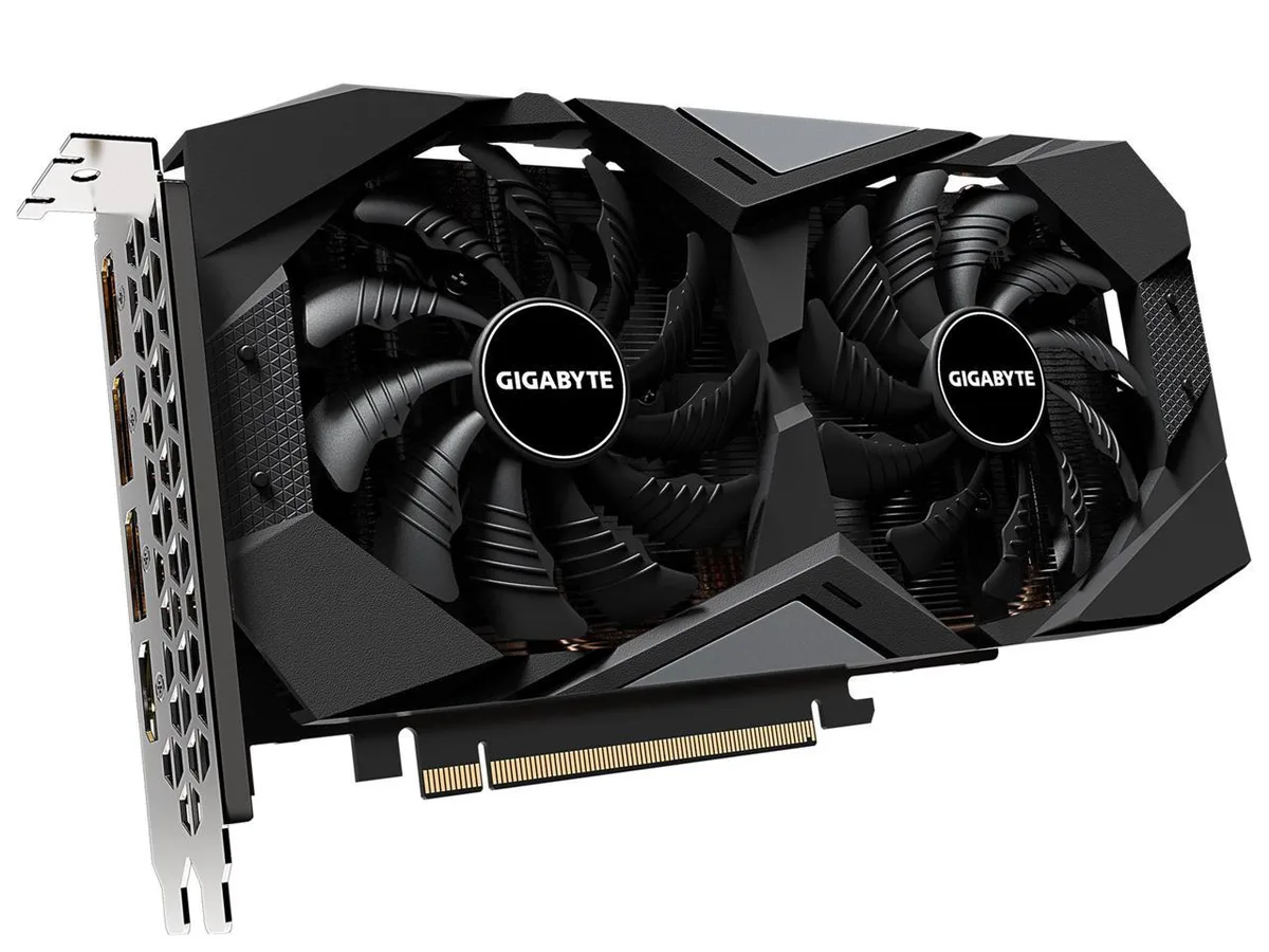 GIGABYTE GIGABYTE Radeon RX 5500 XT OC 4G rev. 2.0 graphics card — Produktfoto