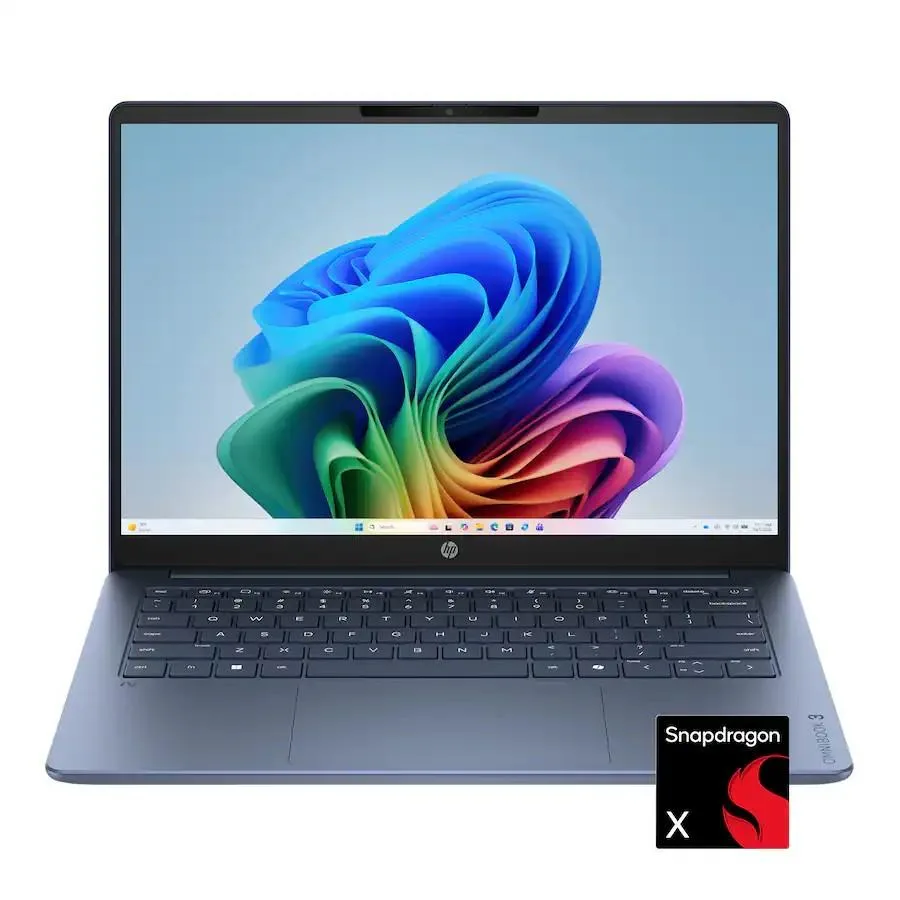 HP HP OmniBook 3 laptop Snapdragon X X1-26-100 16GB 512GB 14 Starlight Blue — photo du produit
