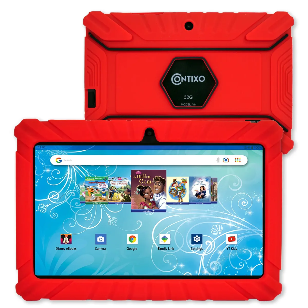 Contixo Contixo v8-2 red 7" Android 11 tablet 2GB 32GB — صورة المنتج