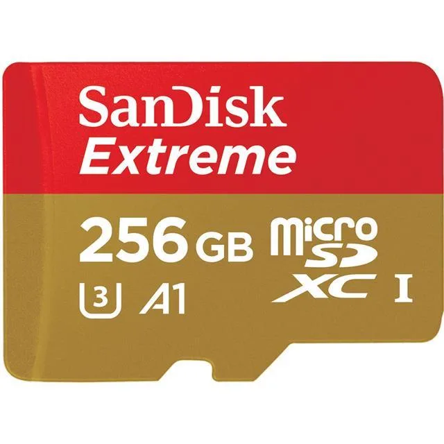 SanDisk SanDisk Extreme 256GB microSDXC U3 V30 90MB/s — صورة المنتج