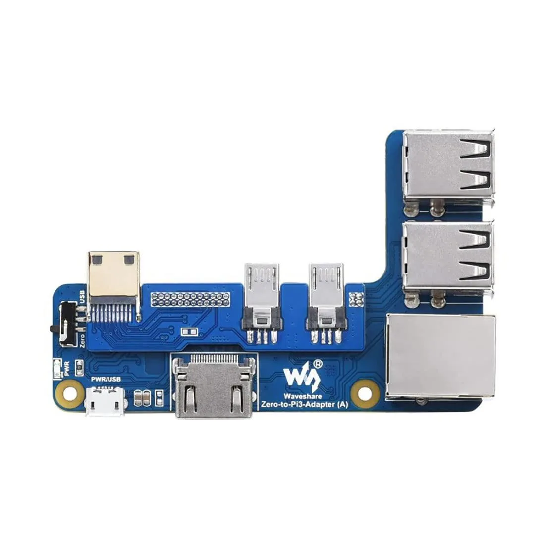 LORDWORLD LORDWORLD Raspberry Pi Zero to 3B Adapter development board — foto produk