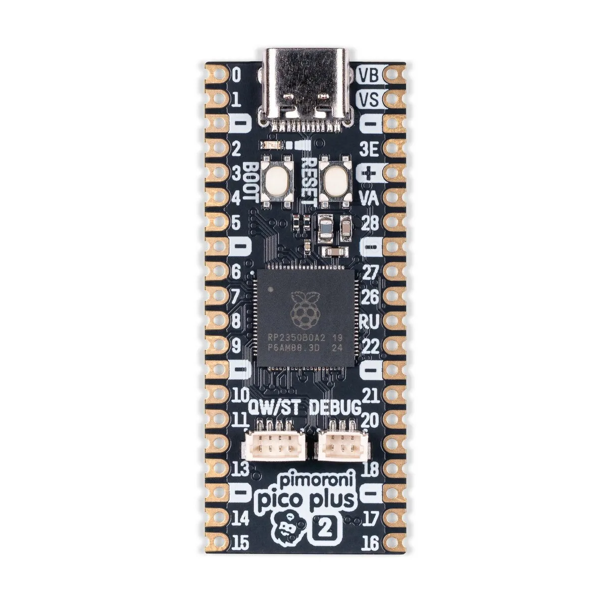 Pimoroni Pimoroni Pico Plus 2 RP2350 16MB flash 8MB PSRAM development board — foto produk