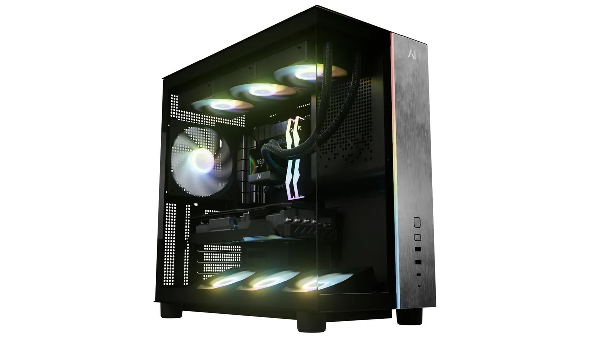 Andromeda Insights Andromeda Insights V3 Advanced 50 gaming PC RTX 5070 12GB Ryzen 7 9800X3D 32GB DDR5 1TB NVMe 850W — fotografia produktu