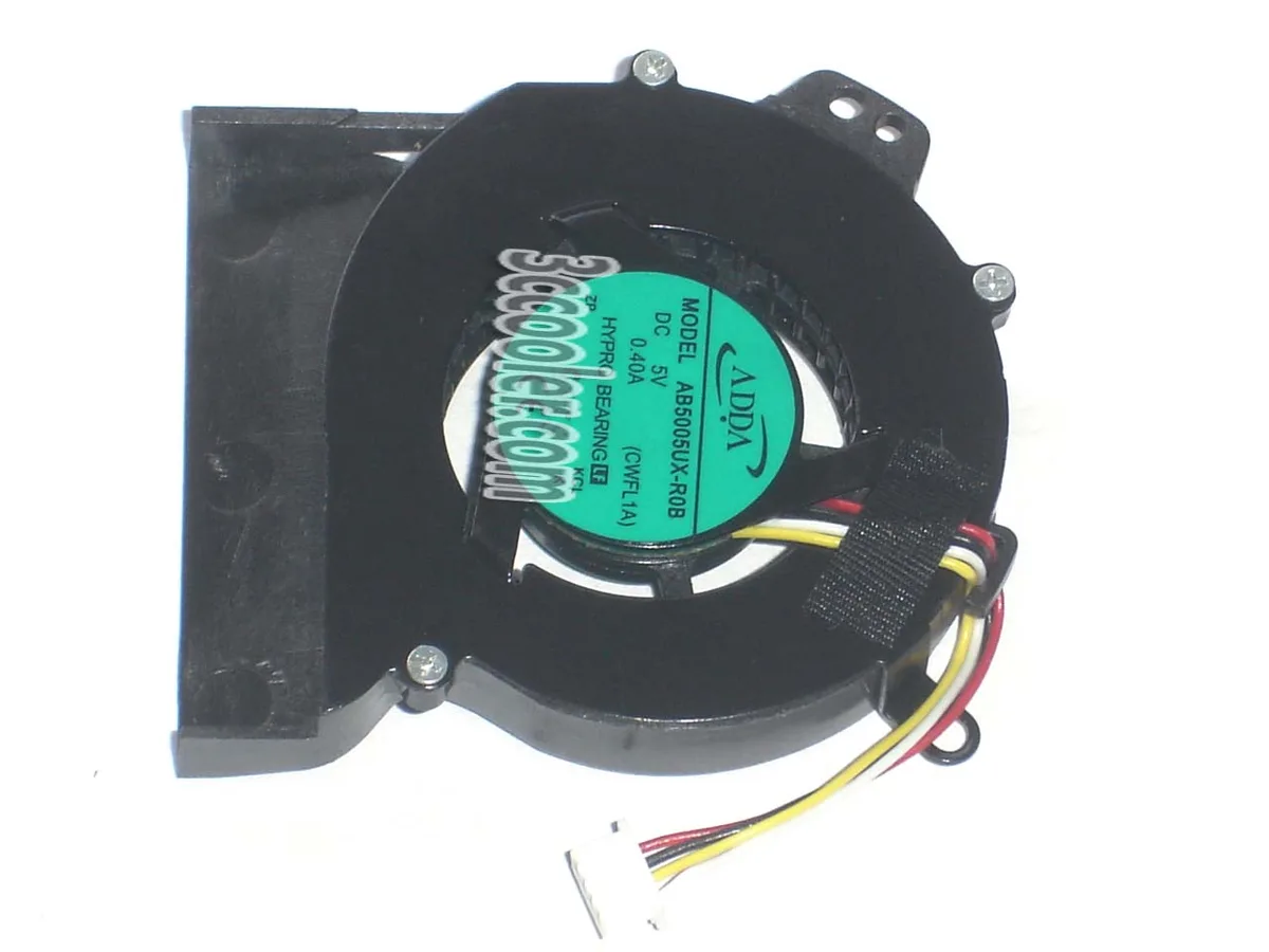 OEM Industries OEM Industries AB5005UX-R0B CWFL1A 5V .4A 4 Pin Blower CPU cooler — toote foto