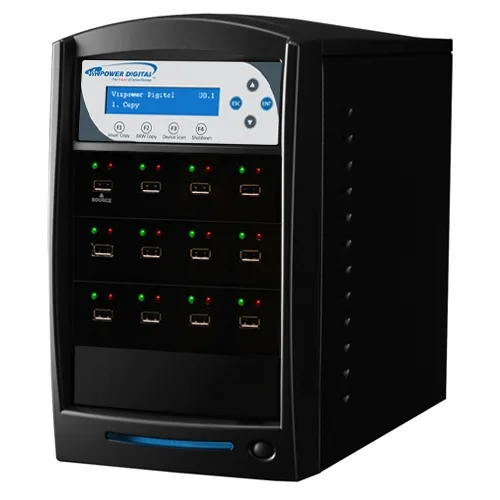 VinPower VinPower USBShark-11T-BK 1 to 11 USB 3.0 duplicator 128M buffer — ภาพสินค้า