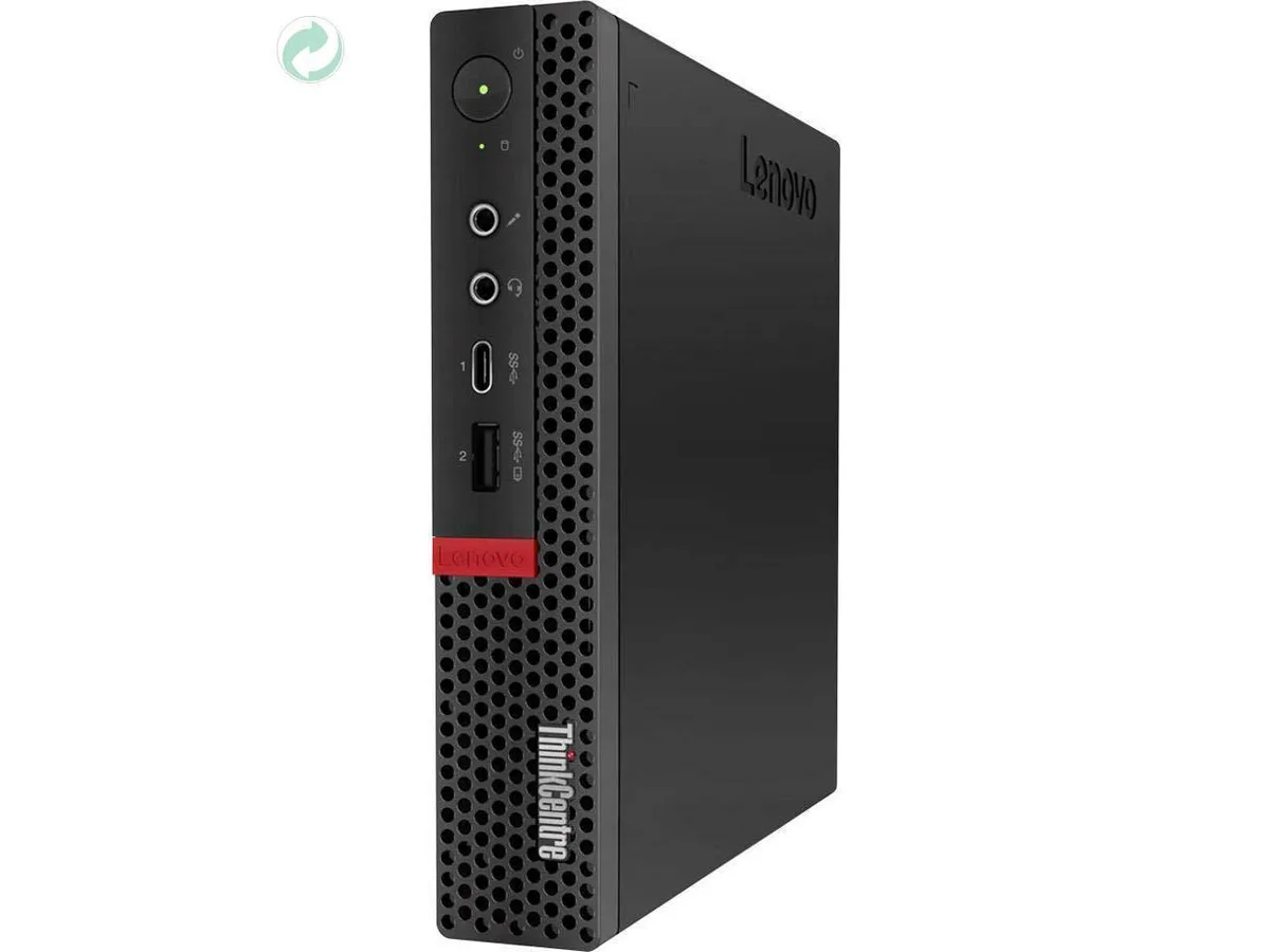 Lenovo Lenovo ThinkCentre M720q Tiny desktop PC i7-8700 16 GB DDR4 256 GB SSD — product photo