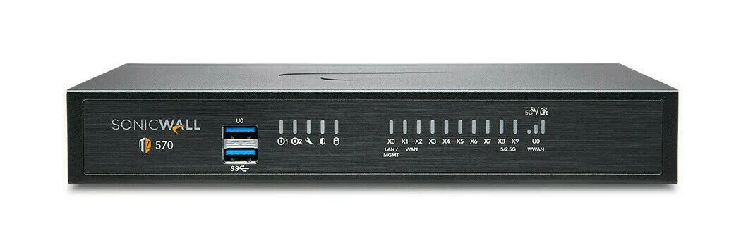 SonicWall SonicWall TZ570 firewall appliance 03-SSC-3018 3Y APSS 1Y CSE — preces foto