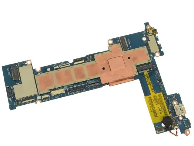 Green Dell Latitude 5175 tablet motherboard with Intel M5 processor and 8GB memory