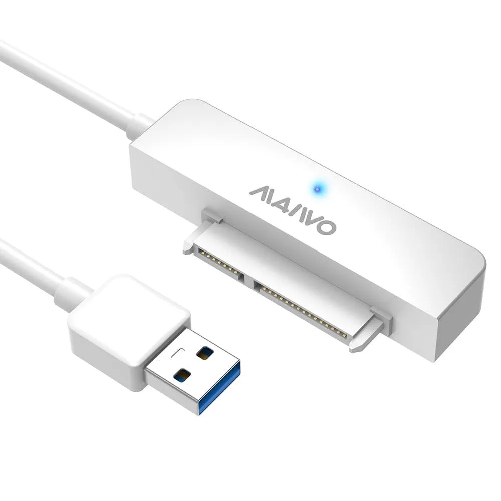  SoNNeT K104A-White SATA to USB 3.0 Adapter 2.5 inch (White) — 商品照片
