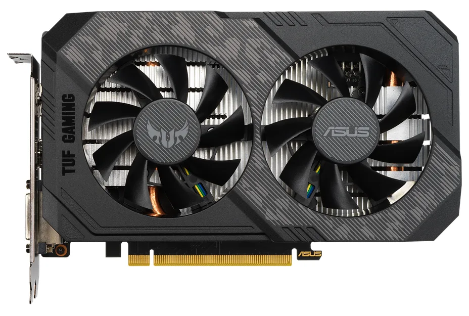 ASUS ASUS TUF-GTX1660S-O6G-GAM GeForce GTX 1660 SUPER 6GB graphics card — product photo