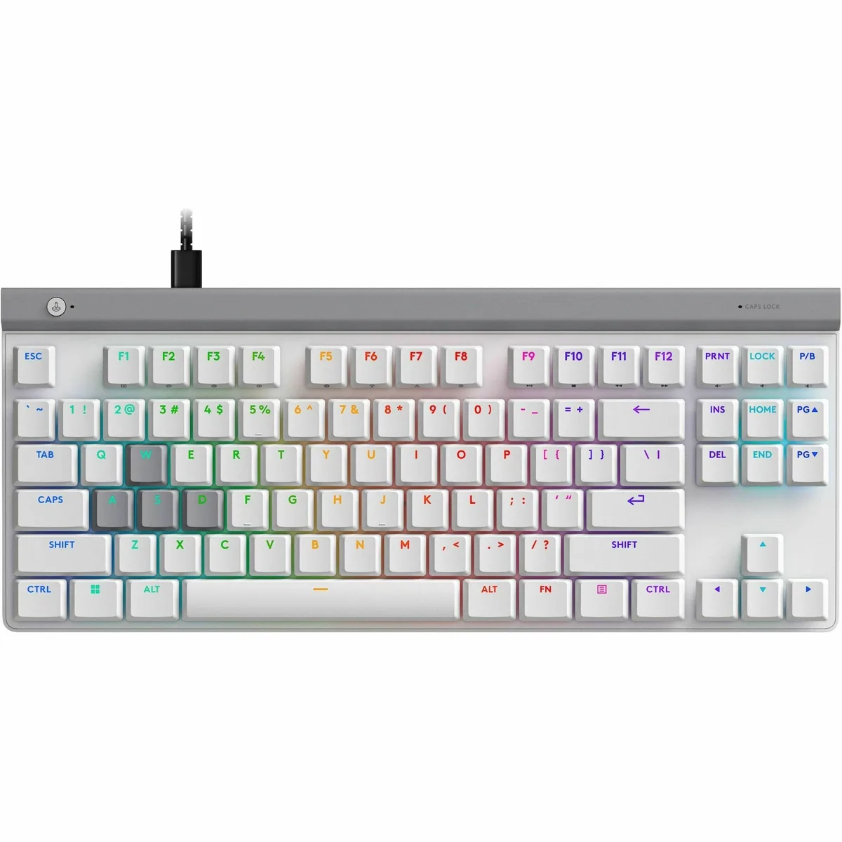 Logitech Logitech G515 Rapid TKL Low-Profile Wired Gaming Keyboard 920-013871 White — product photo
