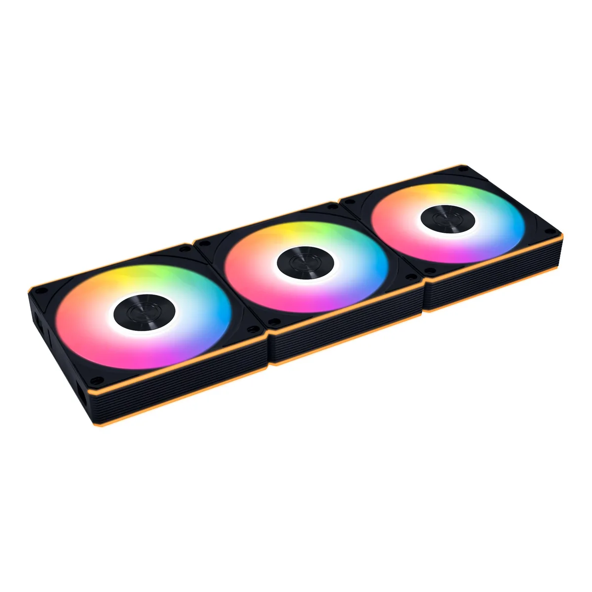 Lian Li Lian Li UNI FAN CL Flex 120 mm Reverse Blade ARGB 3 Pack Controller Black — foto produk