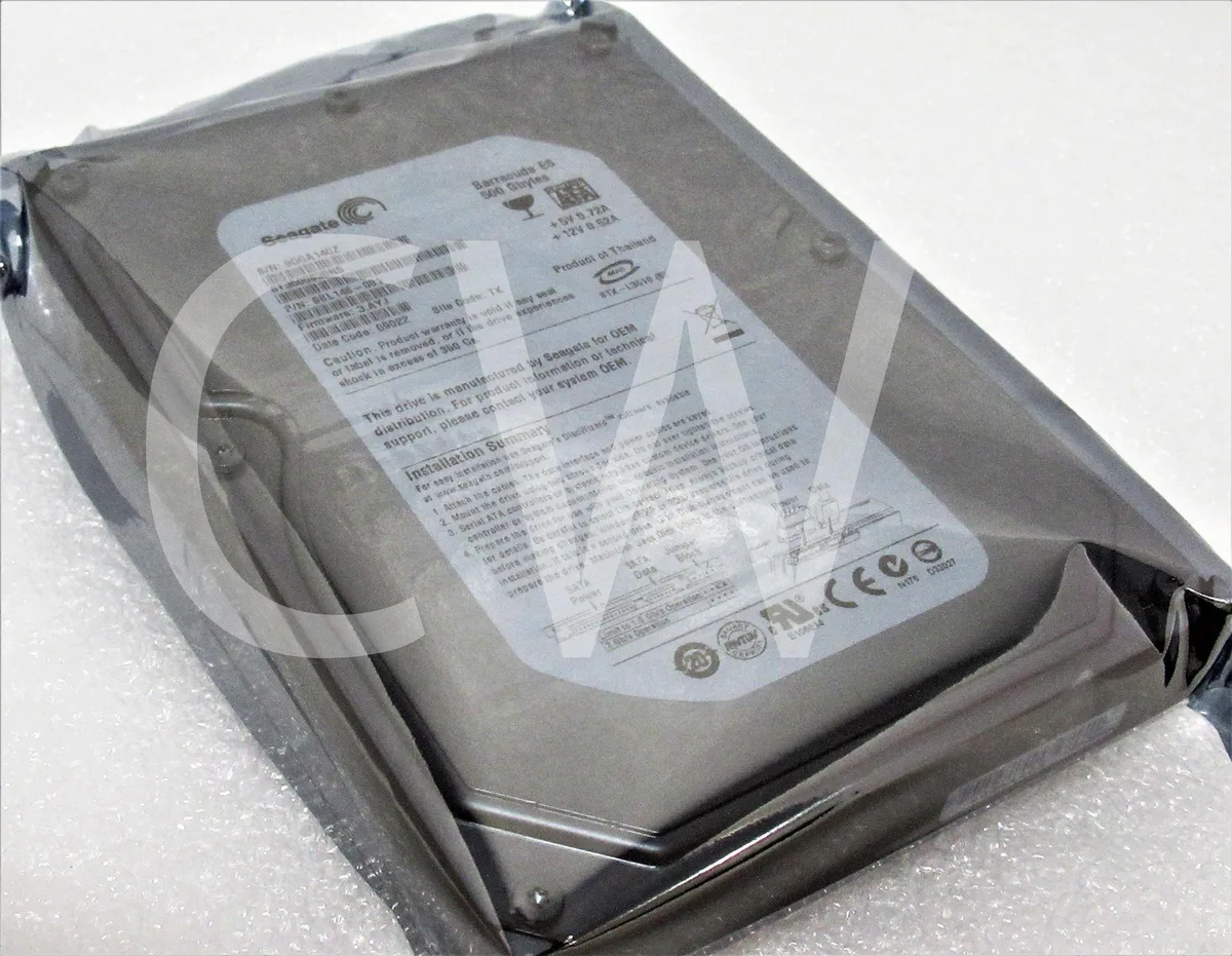 Seagate Seagate Barracuda ES ST3500630NS 500GB 7200RPM 16MB 3.5" SATA internal hard drive — fotografija proizvoda
