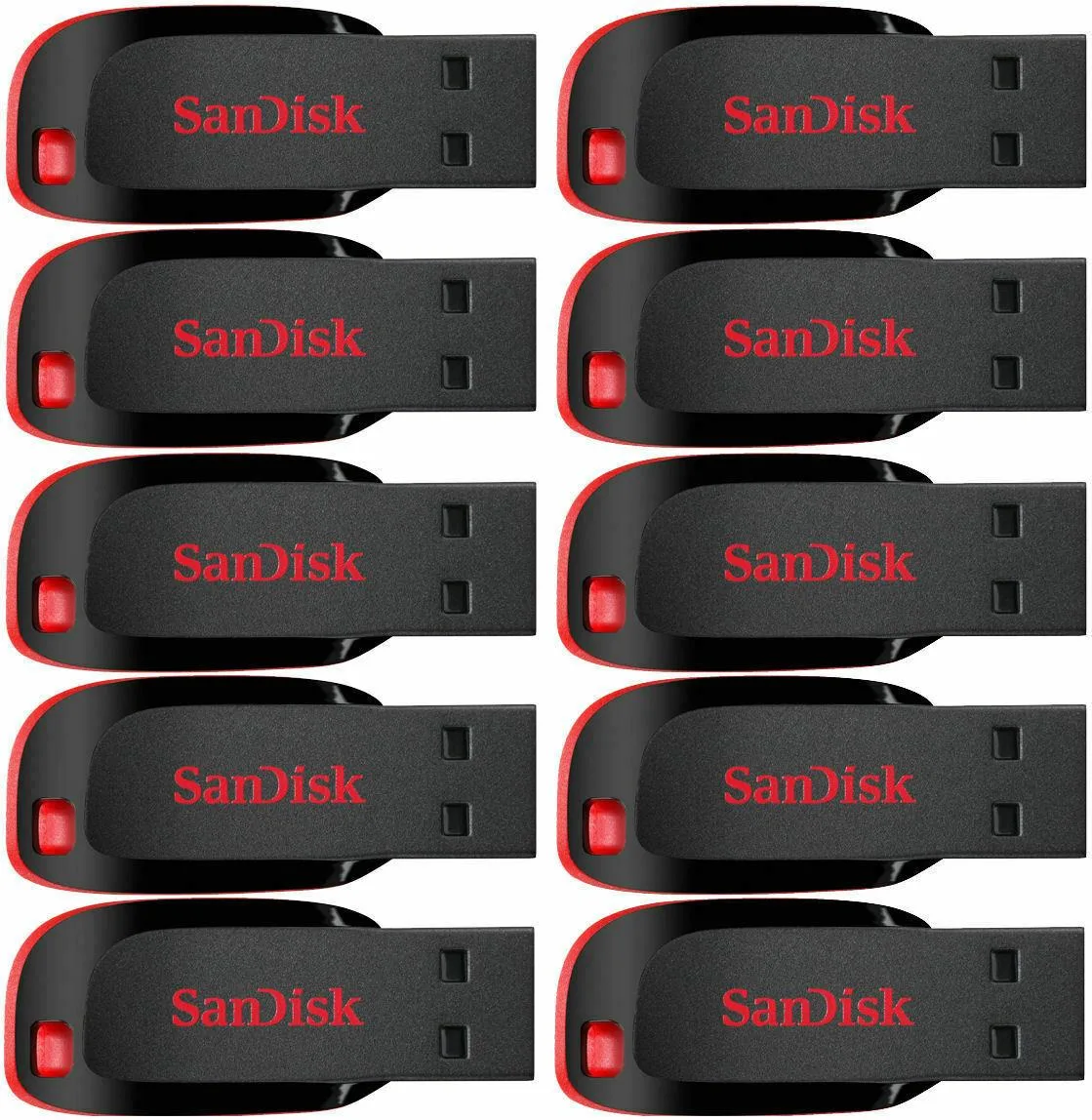 SanDisk SanDisk SDCZ50-032G Cruzer Blade 32GB USB 2.0 flash drive (10 pack) — tuotekuva