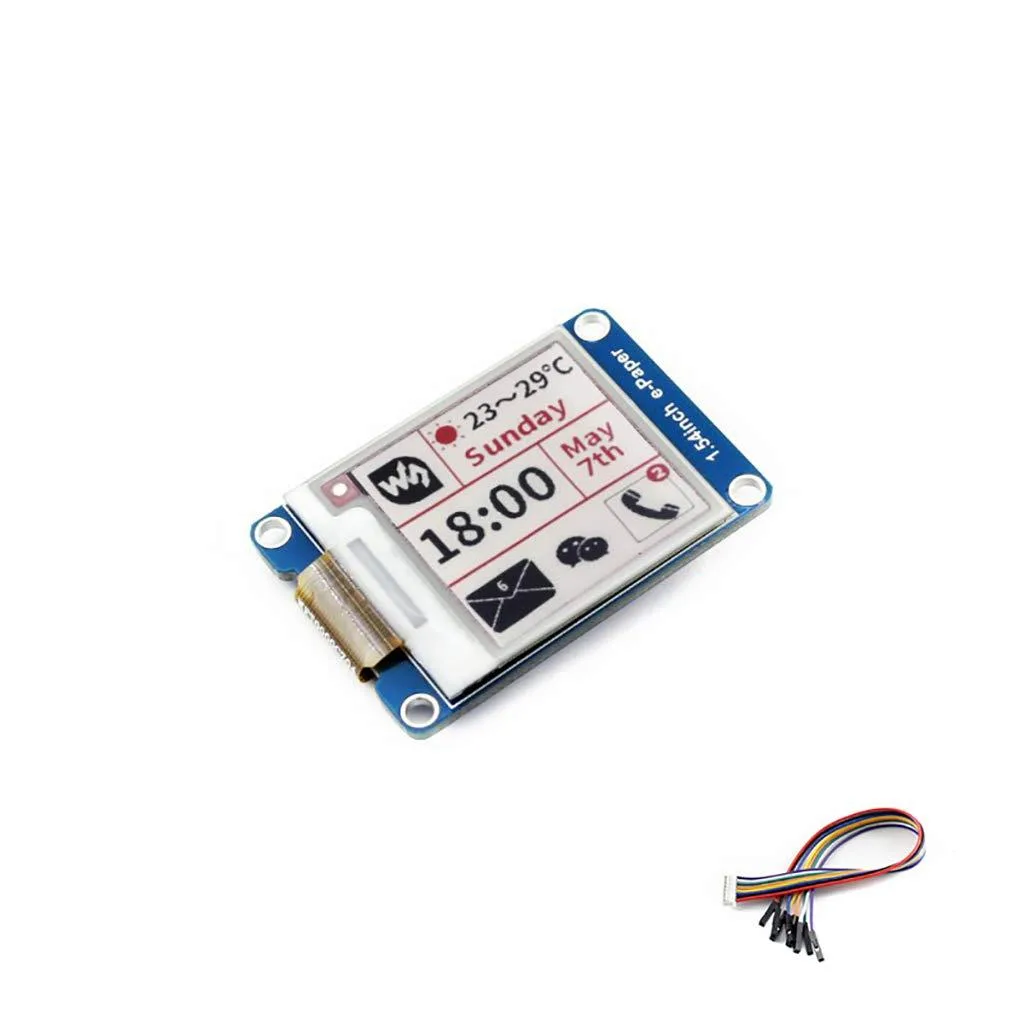 LORDWORLD LORDWORLD 1.54 Inch Tri-Color E-Ink Display Module 200x200 3.3V — صورة المنتج