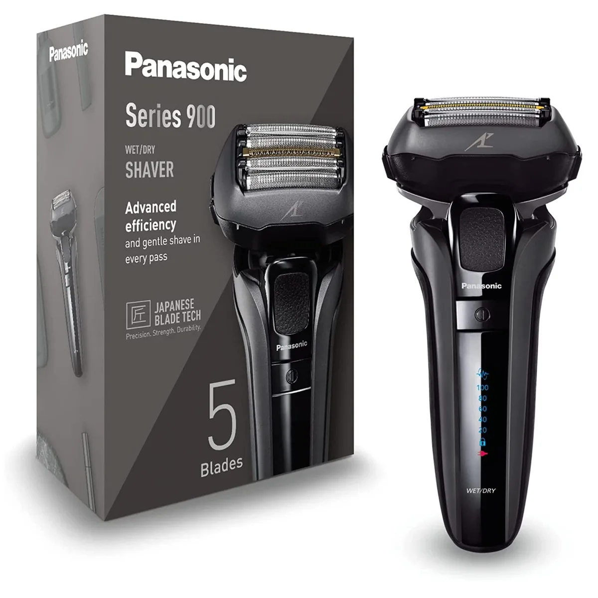 Panasonic Panasonic ES-LV6U-K803 Series 900 5-Blade Foil Shaver, Black — product photo